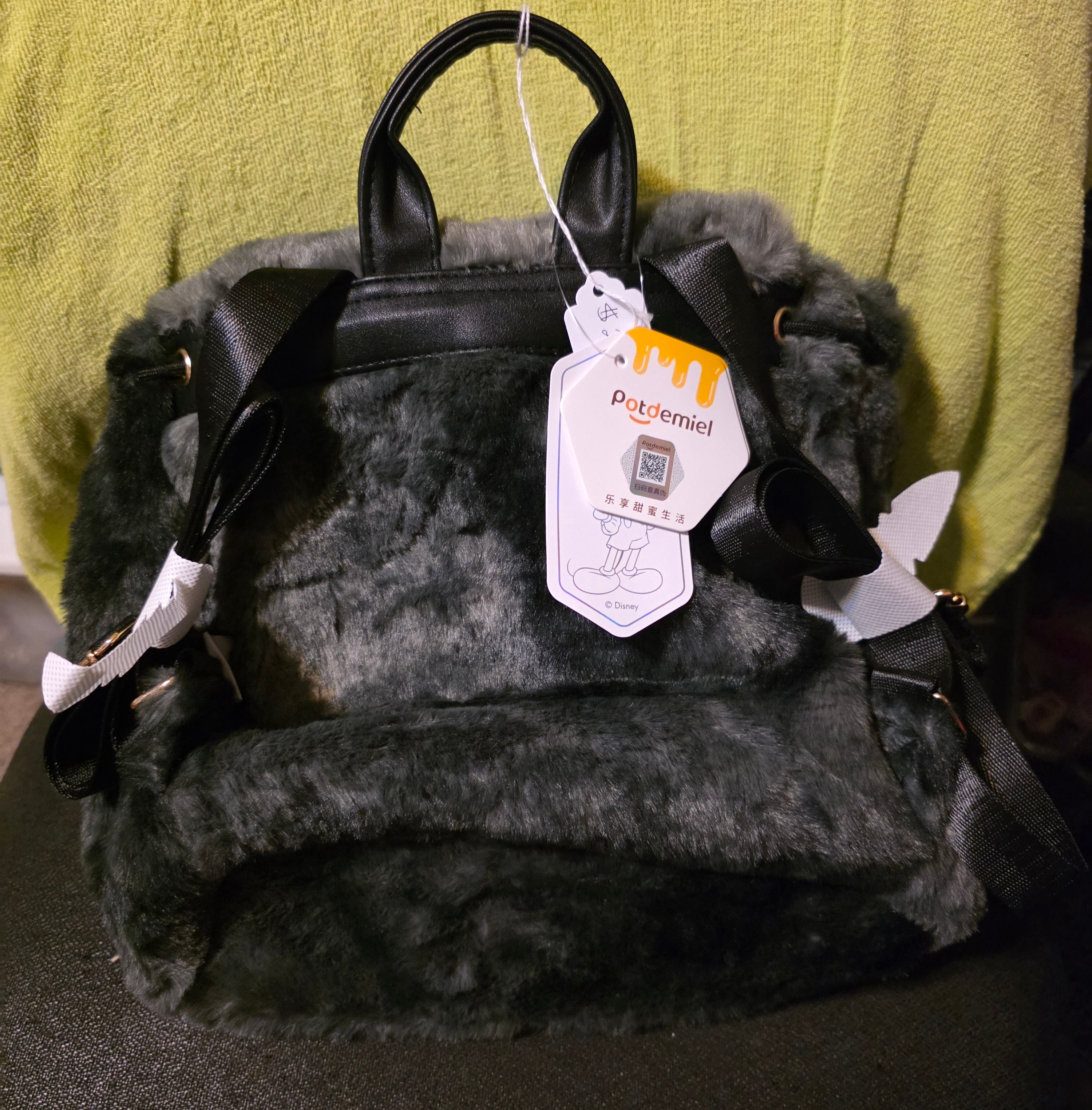 Plush Mickey backpack