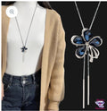 Sapphire Floral Bolo