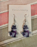 Purple snowman er