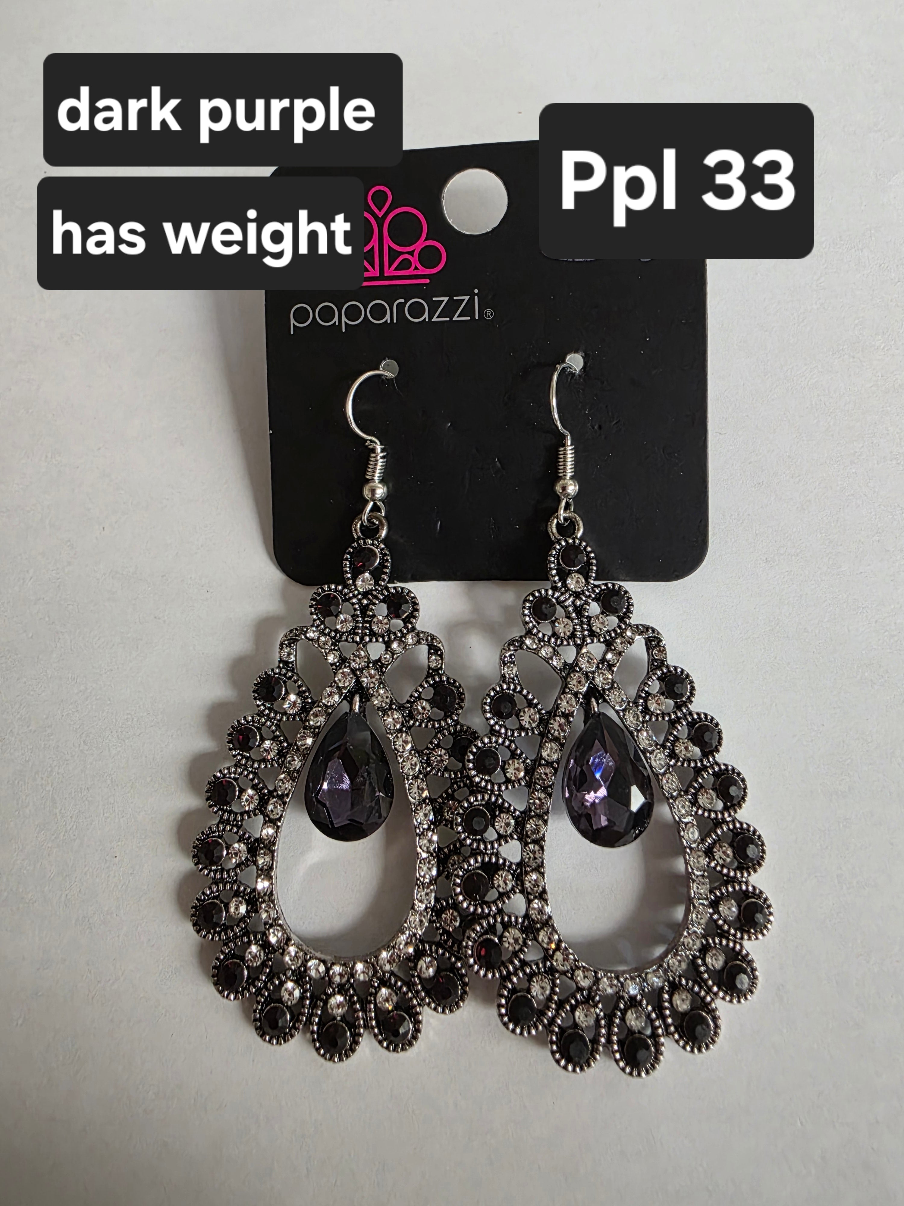 Purple Rhinestone